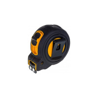 Рулетка Stayer BlackMax 8м / 25мм в ударостойком полностью обрезиненном корпусе и двумя фиксаторами 3410-08_z02