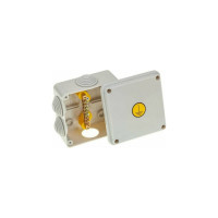 Коробка уравнивания потенциалов GUSI ELECTRIC 100х100х50, крышка на винтах, IP55, ОП, С3В106, КУП, Евро