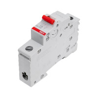 Рубильник ABB 1 полюс SHD201/16 рычаг красный 2CDD271111R0016
