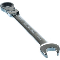 Ключ комбинированый трещоточный шарнирный Эврика 19мм на держателе ER-61019H 977049