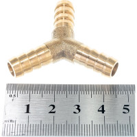 Разветвитель Y-образный елочка 8 мм ЭВРИКА ER-E102-5/2