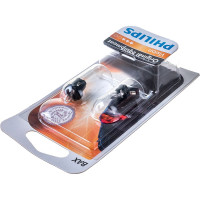 Автолампа PHILIPS BAX1.2W с черным патроном BAX8.5d,2, 2шт 12V 1,10,200 12598B2