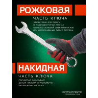 Комбинированный ключ Rockforce 12-гранный прямой 34мм RF-75534(6931)