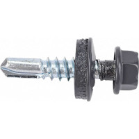 Кровельный саморез Daxmer 5,5х25 RAL 7024, сверло №3, 250 шт. 00000304309