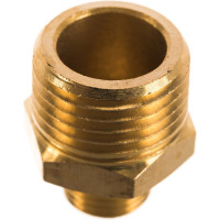 Соединитель резьбовой наруж. резьба 1/2x1/4 Эврика ER-MM08/04 935771