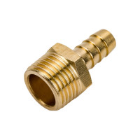 Штуцер пневматический наруж. резьба 1/2- елочка 10мм Эврика ER-MH08/06 935765