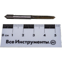 Метчик в пластиковом футляре ЭВРИКА M04x0,7 2шт ER-00407M