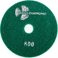 Алмазный гибкий шлифовальный круг TRIO-DIAMOND "Черепашка" PRO LINE 100 мм № 800 (сухая шлифовка) 360800