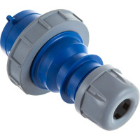 Кабельная вилка PCE 32А 220V 1P+N+E IP67 0232-6