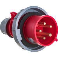 Кабельная вилка PCE 32А 380V 3P+N+E IP67 0252-6