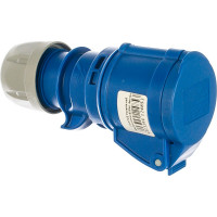 Кабельная розетка PCE 16А 230V 1P+N+E IP44 213-6
