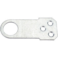 Прямая проушина для замка КРЕПКО-НАКРЕПКО 70x30x2.0 Pzp 2 шт. 48027