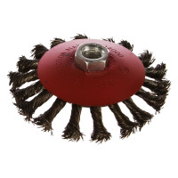 Кордщетка радиальная витая с наклоном (115 мм; М14) для МШУ REDVERG 6623619