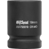 Головка ударная шестигранная (19 мм; 1/2DR) AV Steel AV-720019