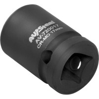 Головка ударная шестигранная (17 мм; 1/2DR) AV Steel AV-720017
