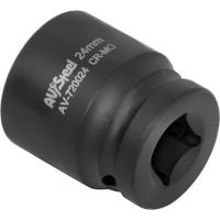 Головка ударная шестигранная (24 мм; 1/2DR) AV Steel AV-720024