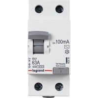 Выключатель дифференциального тока Legrand Rx3 100ма 63а 2п Ac 402030