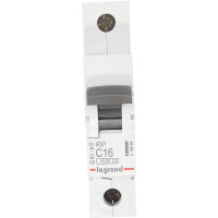 Автоматический выключатель Legrand Rx3 4,5ka 16а 1п C 419664