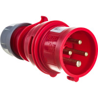 Кабельная вилка PCE 16А 380V 3P+E IP44 014-6