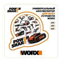 Аккумуляторная ударная дрель-шуруповерт WORX WX371.1