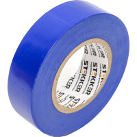 Изоляционная лента STEKKER 0,13x19 мм, 20 м, синяя INTP01319-20 32840