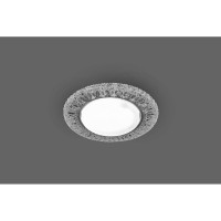 Встраиваемый светильник для натяжных потолков с белой LED подсветкой Feron CD4022 GX53 прозрачный, 29475