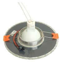 Встраиваемый потолочный светильник FERON с подсветкой 15LED, 2835 SMD 4000K MR16 50W G5.3, прозрачный, CD942 32655