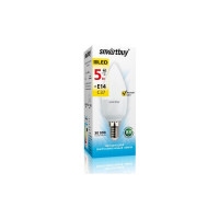 Светодиодная лампа Smartbuy LED C37-05W/3000/E14 SBL-C37-05-30K-E14