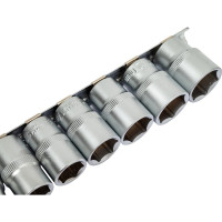 Набор головок 6-гранных (10 пр; 1/2"; 8-22 мм) СЕРВИС КЛЮЧ 77550