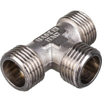 Никелированный тройник НН STOUT 1/2X1/2X1/2 SFT-0018-121212 RG008Q0QSTNI87