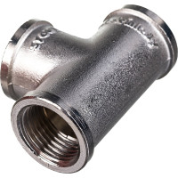 Никелированный тройник STOUT ВВ 1/2 SFT-0020-000012 RG008Q0QSVV57E