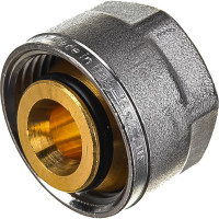 Компрессионный фитинг для труб PEX STOUT 16х2,2х3/4 SFC-0020-001622 RG008P29KA12AC