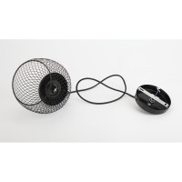 Металлический подвес ЭРА PL8 BK E27, max 60W, d170 мм, черный Б0037455