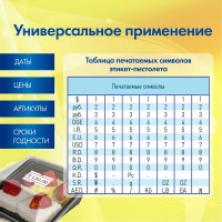 Этикет-пистолет 1-строчный BRAUBERG 290435