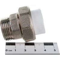 Комбинированная муфта РОСТерм РАЗ.РАСТР.ПП D20х3/4 НР coupcombsplrasPPR20-3/4out