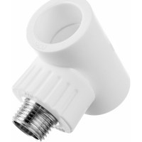 Комбинированный тройник РОСТерм ПП D25х1/2 х25 НР teecombPPR25-1/2out