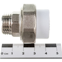 Комбинированная муфта РОСТерм РАЗ.РАСТР.ПП D20х1/2 НР coupcombsplrasPPR20-1/2out