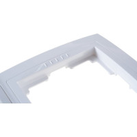 Рамка Smartbuy 3-местная пластик белая Нептун SBE-05w-Plastic-FR-3