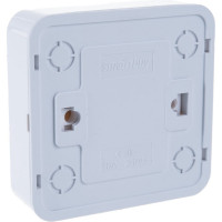 Выключатель Smartbuy 1-клавишный 10А белый Юпитер SBE-03w-10-SW1-0