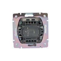 Выключатель Smartbuy 1-клавишный с индикатором 10А белый Нептун SBE-05w-10-SW1-1