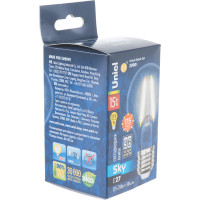 Светодиодная лампа Uniel LED-A60-15W/3000K/E27/CL PLS02WH UL-00005849