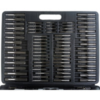 Набор метчиков и плашек ЭВРИКА метрический 110 предметов ER-01101