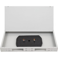Оптический кросс NIKOMAX 19", 1U, укомплектованный на 8 портов SC/UPC, SM 9/125 OS2, серый, полный NMF-RP08SCUS2-WS-ES-1U-GY