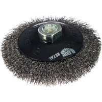 Щётка коническая гофрированная METAL Standard (115 мм; М14) для УШМ D.BOR D10-MS-115-M14-030