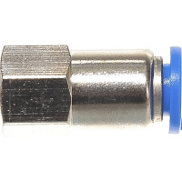 Фитинг для пластиковых трубок (6 мм; 1/8F) ROCKFORCE RF-SPCF06-01(2123)