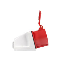 Розетка стационарная наружная EKF 124 3Р+РЕ 32А 380В IP44 ps-124-32-380