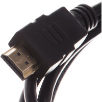 Кабель Cablexpert HDMI 1.8м, v2.0, 19M/19M, серия Light, черный, экран, пакет CC-HDMI4L-6