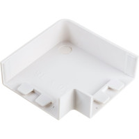 Поворот EKF 90 градусов 40х16 4 шт Plast PROxima Белый abw-40-16x4