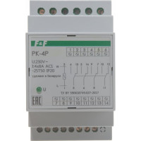 Промежуточное реле F&F PK-4P/Un220V EA06.001.026
