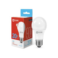 Светодиодная лампа IN HOME LED-A60-VC 20Вт 230В Е27 6500К 1900Лм 4690612020310
